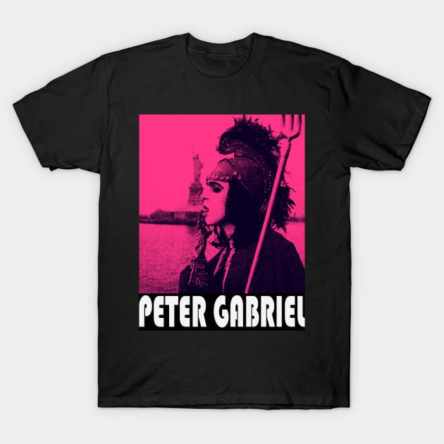 Vintage Pen Sketch-Peter Gabriel T-Shirt by Mysimplicity.art